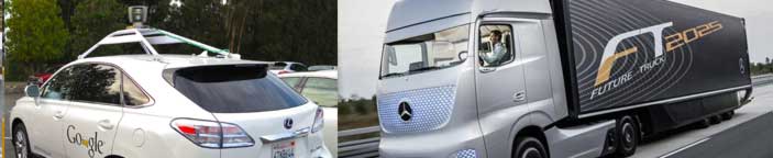 Self driving cars, lorries & vans will replace millions of jobs