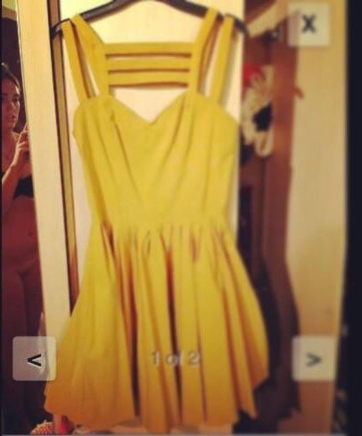 ebay-yellow-dress