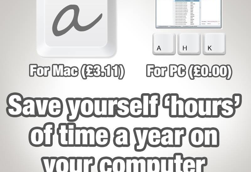 Getting computers to do simple tasks for you gives you more time to do the thing…