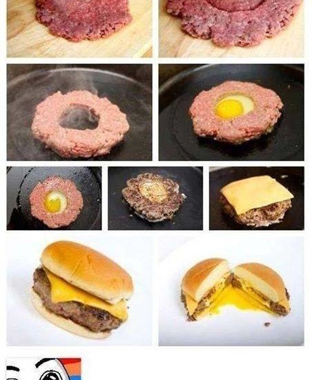 Always make your own burgers!