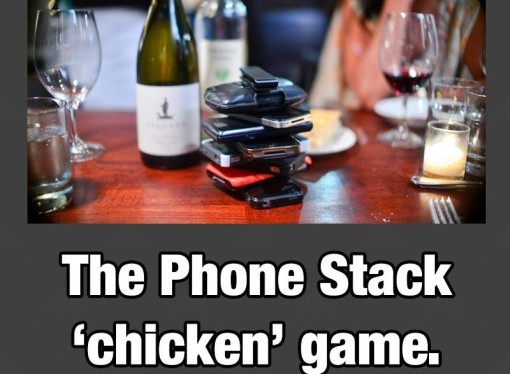 The Phone Stack ‘Chicken’ Game