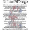 The Rules of 10ways