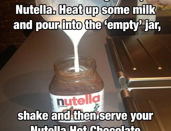 Never waste Nutella with this awesome technique