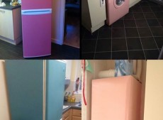 The latest ‘craze’ is to paint your kitchen appliances an awesome colour – But what are the steps?
