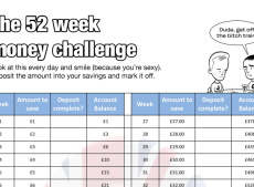 The 52 Week Challenge + alternatives