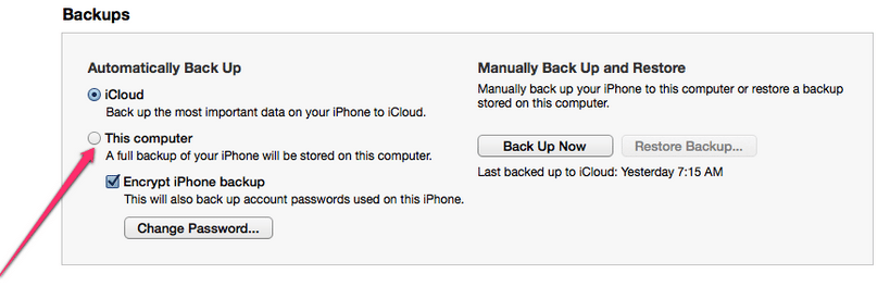 Learn how to back up your phone and it solves so many future issues!