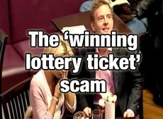 The ‘winning lottery ticket’ scam