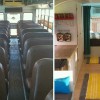 Guy converts old school bus into a home (albeit a small home)