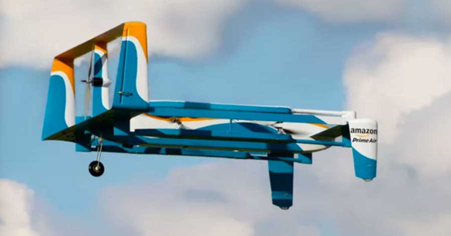 Amazon are not worried about people shooting down their Prime Air Drone deliveries