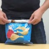 Wave goodbye to soggy crisps: Simple bag sealing trick