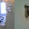 We’ve all been to student accommodation with a hole in the door, wall etc. Here is how to ‘fix’ it on the cheap