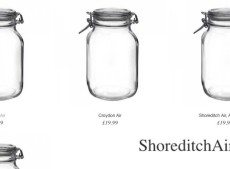 Crazy London: London Air now being put in jars and ‘sold’ for £19.99 + £10 P&P!
