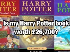 Is my Harry Potter Book worth £26,700? All the details here