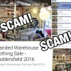 New Scam: Branded Warehouse Clothing Sale