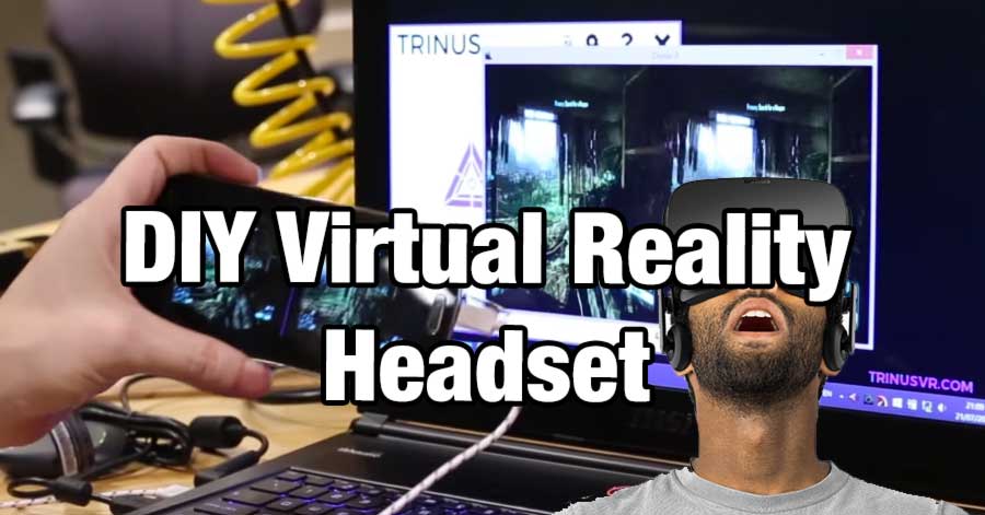 How to make your own Oculus Rift Virtual Reality Headset (Quad Core i5 or above recommended)