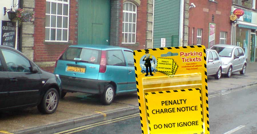 Parking on Pavements could soon land you a £70 fine!