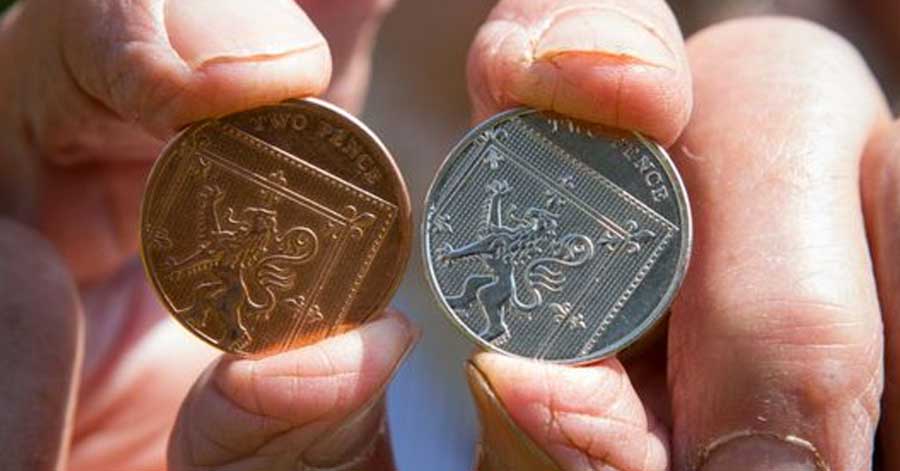 ‘Fake’ 2p coin actually is a minting error and it’s ‘worth’ £2000+