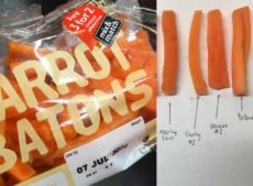 Carrot complaint at Tesco escalates to full blown diagram on Twitter