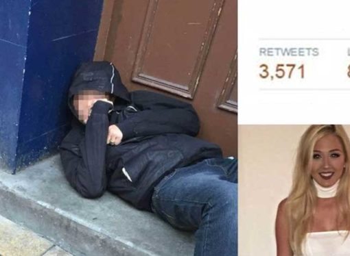 Woman quoted £80 by ‘junkie’ for him to move off her doorstep…