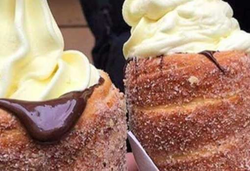 Make your own DIY Doughnut Ice-Cream Cones
