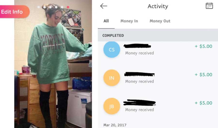 Woman finds ‘genius’ way to make money from Tinder [scam]
