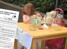 5-year-old girl’s lemonade stand shut down by the council and £150 fine given (later cancelled)