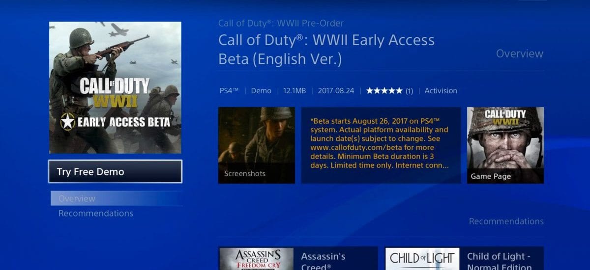 How to get The Call of Duty: WW2 Beta for Free (no pre-order required)