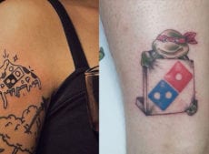 Would you get a Domino’s Pizza Tattoo in exchange for 100 pizzas a year for the next 100 years?