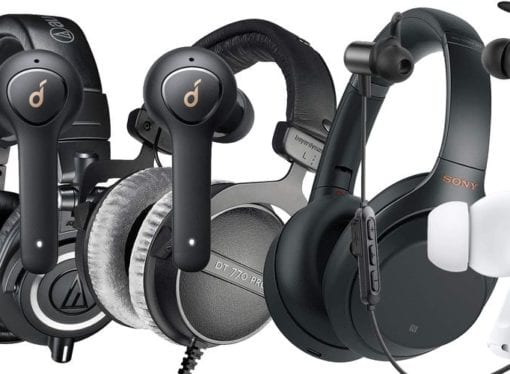 The headphones we use and/or recommend