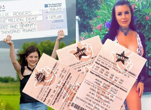 How winning the lottery ruined the life of this now 32 year old and how she is calling for tighter rules on gambling for children