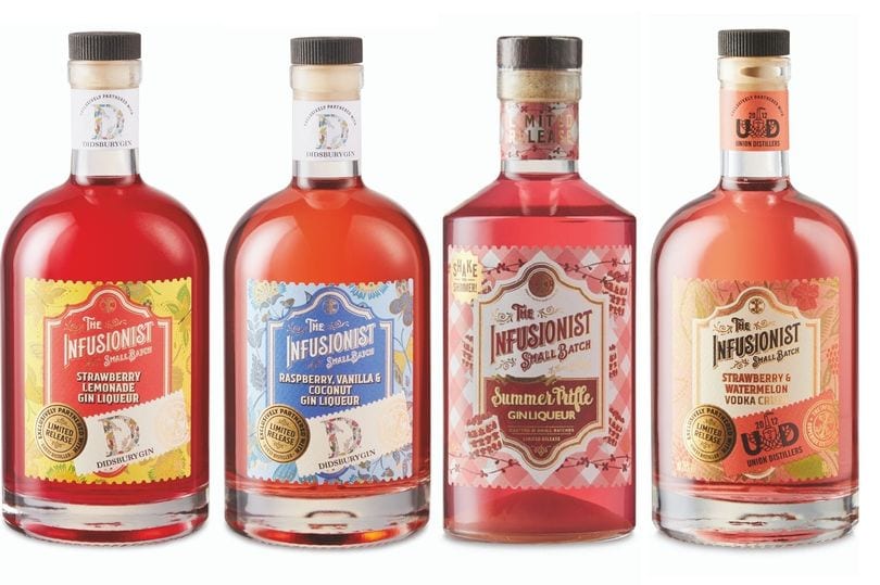 Aldi is set to launch 5 new Infusionist Spirits