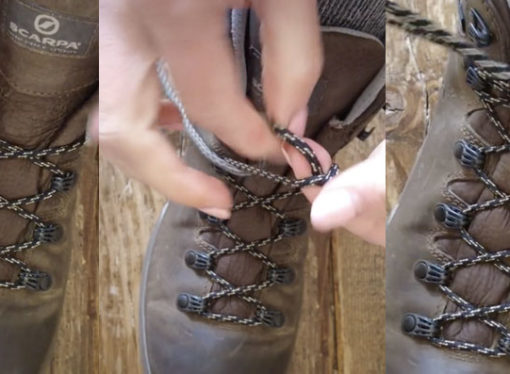 How to properly tie your (walking) boots so they actually work as they’re supposed to!