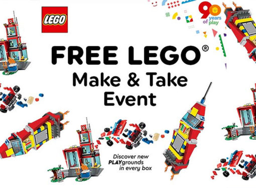 FREE LEGO this Saturday (23rd July 2022)