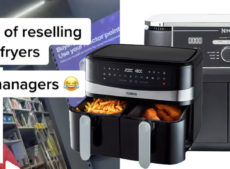 [Video] Argos employee stops being buying AirFryers in bulk to resell!