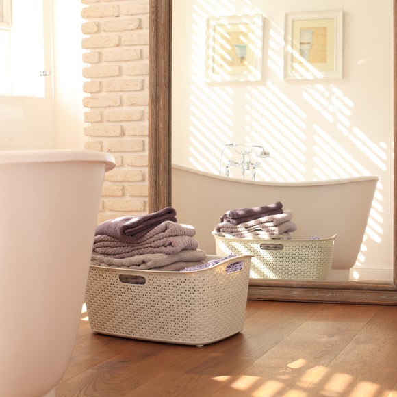 Curver My Style Cream 50 Litre Laundry Basket image 1 of 6