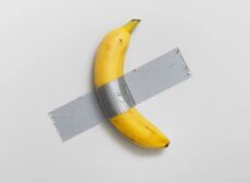 A Banana Duct-Taped to a Wall Sells for £4.9 Million ($6.2 Million): Art, Memes, and Crypto Collide