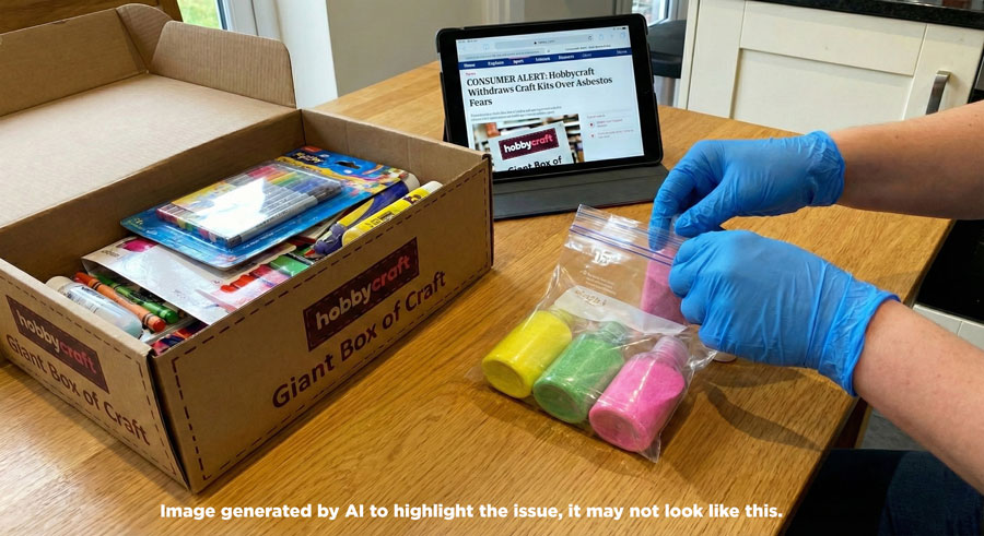 Hobbycraft Sand Contains Asbestos &ndash; Is it just Hobbycraft? Hobbycraft Withdraws Craft Kits