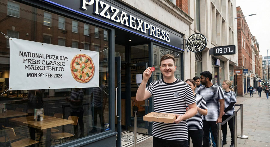 FREE PizzaExpress Margherita: How to grab your freebie on National Pizza Day (9th Feb)