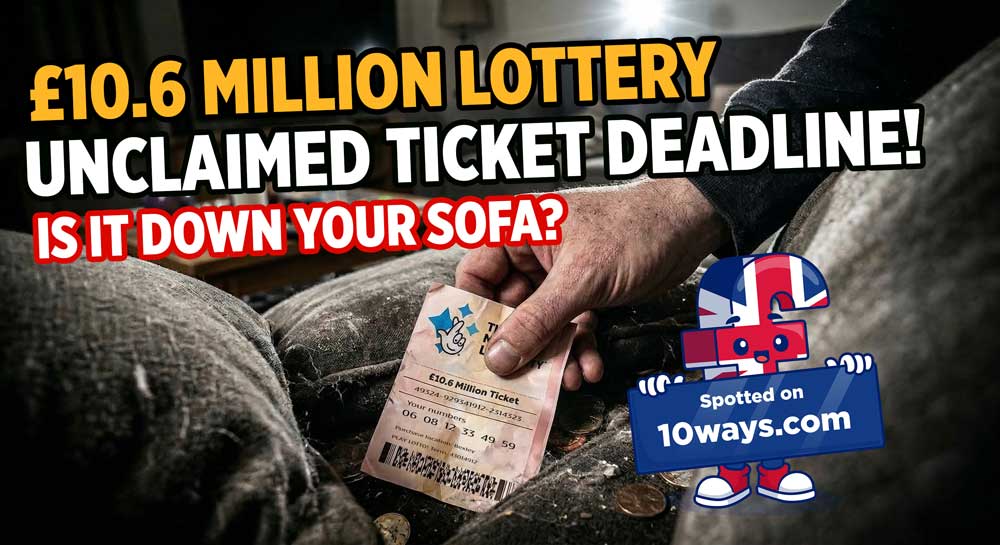 Check Your Pockets! A &pound;10.6m Fortune is Waiting for a Londoner!